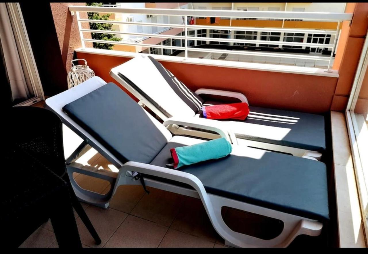 Beachfront Seaview Litoralmar Apt, Fast Wifi, Airco, Pool, Private Parking Portimão Εξωτερικό φωτογραφία